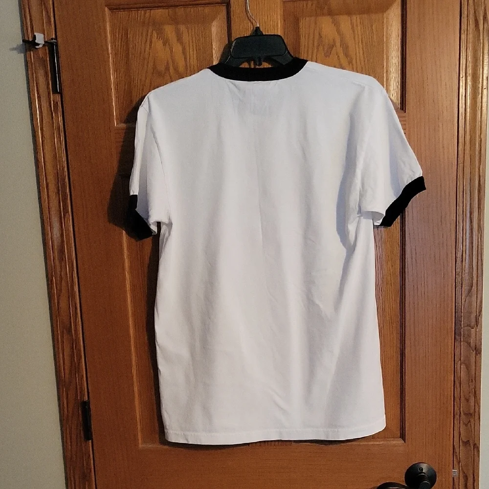 Vote for Pedro Alstyle White T-Shirt with Black Trim - Picture 3 of 3